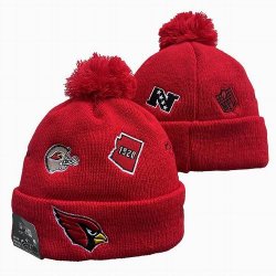 2024 Arizona Cardinals red NFL Sports Cuffed Knit Hats 01