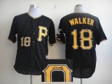 Pittsburgh Pirates 18 Walker black mlb signature jerseys