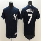 2016 New York Yankees #7 Mickey Mantle dark blue Flexbase Authentic Collection Jersey