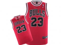 Chicago Bulls #23 Michael Jordan Stitched Red Jersey