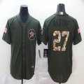 Nike Houston Astros Jose Altuve 27# green majestic baseball Jersey