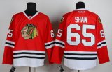 Reebok Chicago Blackhawks SHAW 65# Red NHL Jerseys