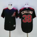 2016 New Arizona Diamondbacks #38 Curt Schilling Black Stitched Baseball Jersey