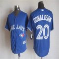 2015 Toronto blue jays #20 Josh Donaldson blue baseball jerseys