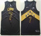 Nike Toronto Raptors #7 Kyle Lowry black NBA Jerseys- TY