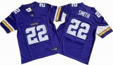 Minnesota Vikings 22# Harrison Smith purple Nike Vapor F.U.S.E. Limited Jersey