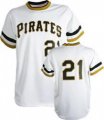 Pittsburgh Pirates Clemente Mitchell Ness 21# white Wholesale