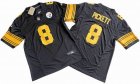 Pittsburgh Steelers 8# Kenny Pickett black Nike Vapor F.U.S.E. Limited Jersey