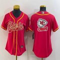 Youth Nike Kansas City blank red baseball jerseys Joint name-BD 02