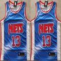 Nike Brooklyn Nets #13 James Harden blue NBA basketball Jerseys -XD