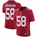 New York Giants #58 Owa Odighizuwa Nike red Color Rush Limited Jersey