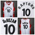 2015 Toronto Raptors #10 DeMar DeRozan White Stitched NBA Jerseys