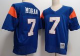 The Blue Mountain State Alex Moran #7 Movie blue Sewn Darin Football Jersey