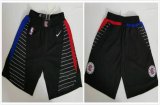 Nike Los Angeles Clippers black nba shorts-HL