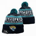 2024 Jacksonville Jaguars black green white NFL Sports Cuffed Knit Hats