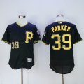 Pittsburgh Pirates #39 Dave Parker black Flexbase Authentic Collection Jersey-SG