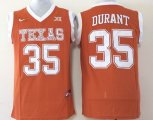 Nike Texas Longhorns Kevin Durant 35 Burnt Orange College nba Jersey