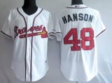 MLB Atlanta Braves Tommy Hanson #48 Jerseys White