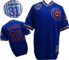 MLB Chicago Cubs MADDUX #31 Blue jersey