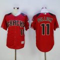 2016 New Arizona Diamondbacks #11 A. J. Pollock red Stitched Baseball Jersey