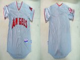 Anaheim Angels Blank Grey MLB Jerseys