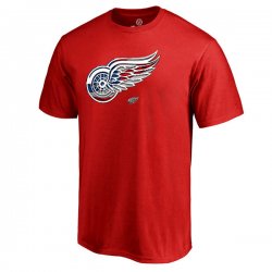 Men\'s Detroit Red Wings Fanatics Branded Red Banner Wave T-Shirt