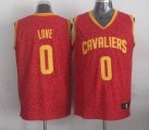 Cleveland Cavaliers Kevin Love #0 Red Leopard NBA Jerseys