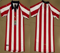 Chivas thailand version red white soccer jerseys Of The 20th anniversary edition