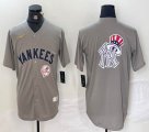 Nike New York Yankees blank gray MLB baseball Jersey -BD 20