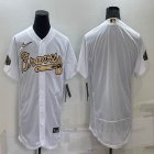 2022 MLB All-Star Nike Atlanta Braves blank white Flexbase Authentic Collection Jersey-BD 01