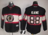 Reebok Chicago Blackhawks 88 Patrick Kane Black nhl jersey