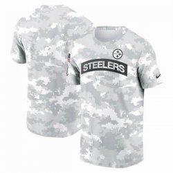 Pittsburgh Steelers Nike Arctic Camo 2024 Salute To Service Performance T-Shirt