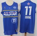 2021 Brooklyn Nets #11 Kyrie Irving blue NBA All Star nba Jersey