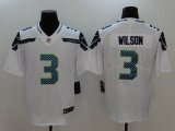 Seattle Seahawks #3 Russell Wilson Nike white Color Rush Limited Jersey