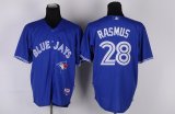 Toronto Blue Jays 28 Colby Rasmus Blue MLB Jersey