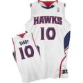 Atlanta Hawks 10# BIBBY white jerseys