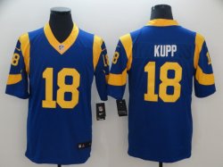 Nike Rams #18 Cooper Kupp blue gold Color Rush Limited Jersey