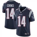 Nike New England Patriots #14 Brandin Cooks blue Color Rush Limited Jersey