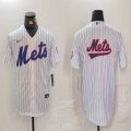 Nike New York Mets blank white majestic mlb jerseys-BD 06