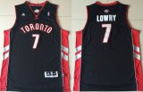 NBA Toronto Raptors 7 Kyle Lowry Black Swingman Jersey