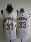 new orleans pelicans ANDERSON 33 white NBA jersey