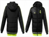 2015 Real Madrid black Training Padded Jacket(1)