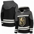 Custom Adidas Vegas Golden Knights black gray personality Ice Hockey Hooded Sweatshirt