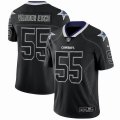 Dallas Cowboys #55 Leighton Vander Esch Nike black fashion Color Rush Limited Jersey