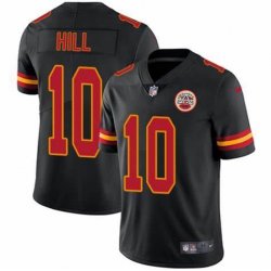 Youth Nike Kansas City Chiefs #10 Isiah Pacheco black Color Rush Limited Jersey