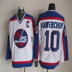 Winnipeg Jets Jerseys 10# Dale Hawerchuk white hockey jerseys