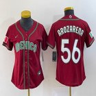 Youth 2023 World Cup Mexico #56 Randy Arozarena red majestic baseball jerseys 10