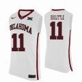 Custom Oklahoma Sooners #11 Kristian Doolittle College Basketball Jersey - white