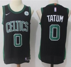 Nike Boston Celtics #0 Jayson Tatum black nba basketball jersey-HMD