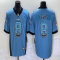 Nike Titans #8 Will Levis Skyblue drift Color Rush Limited Jersey -BD